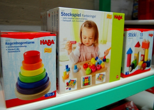 Stacking and sorting toys from HABA - made in Germany
