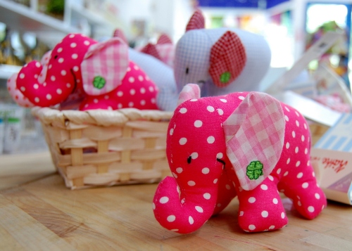 Stuffed elephants from Kathe Kruse - made in Germany
