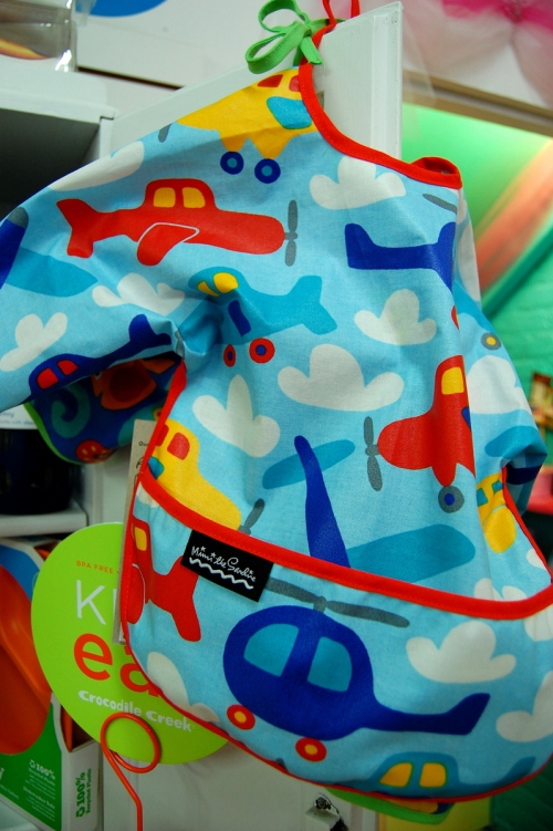 Messy Baby bibs from Mimi the Sardine - made in the USA